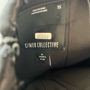 C/MEO Black Evening Gown